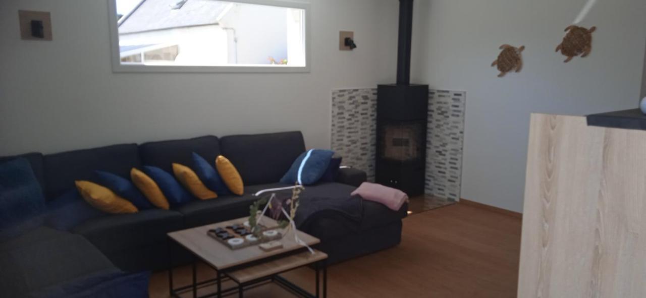 Maison De La Plage Des Amiets Cléder Esterno foto
